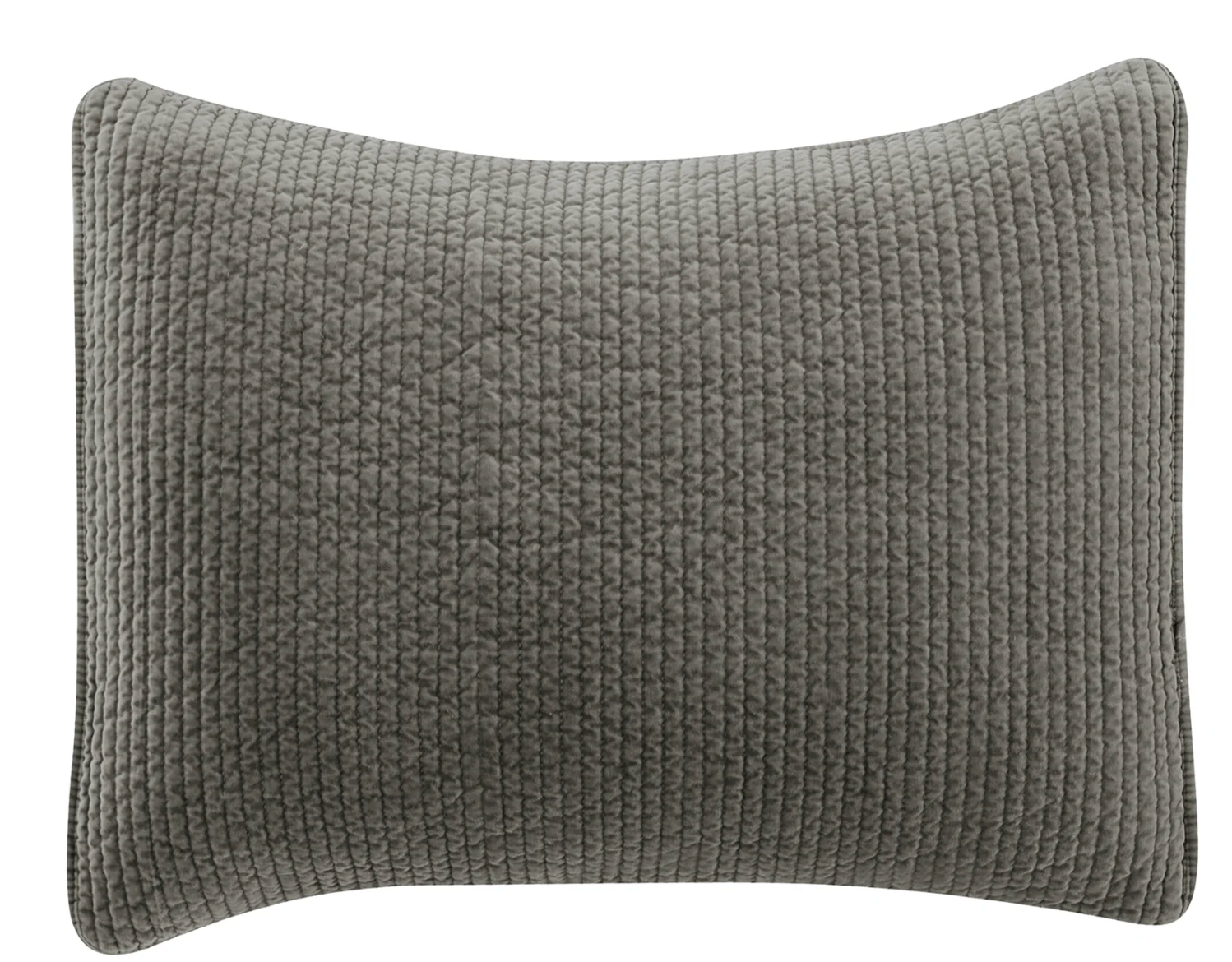 Stonewashed Cotton Velvet Quilt Pillow Sham