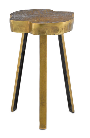 Mambo Brass Accent Table