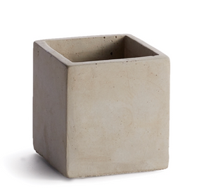 Concrete Cube Pot