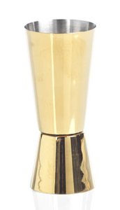 Stainless Steel Gold Cocktail Jigger