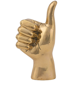 Thumbs Up, Brass Sculpture