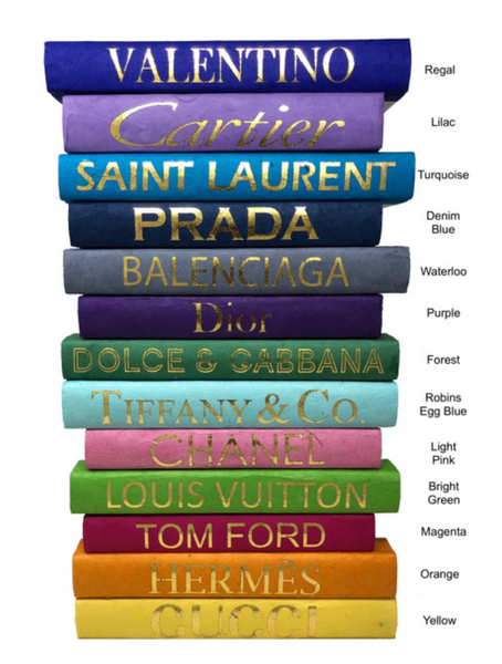 Classic Designers Assorted Colors Books- Sold Individually