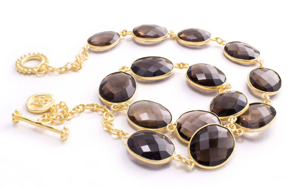 Posy Necklace Labradorite
