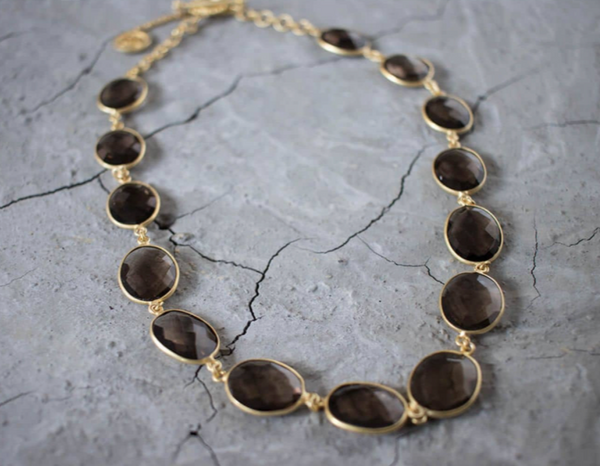 Posy Necklace Labradorite