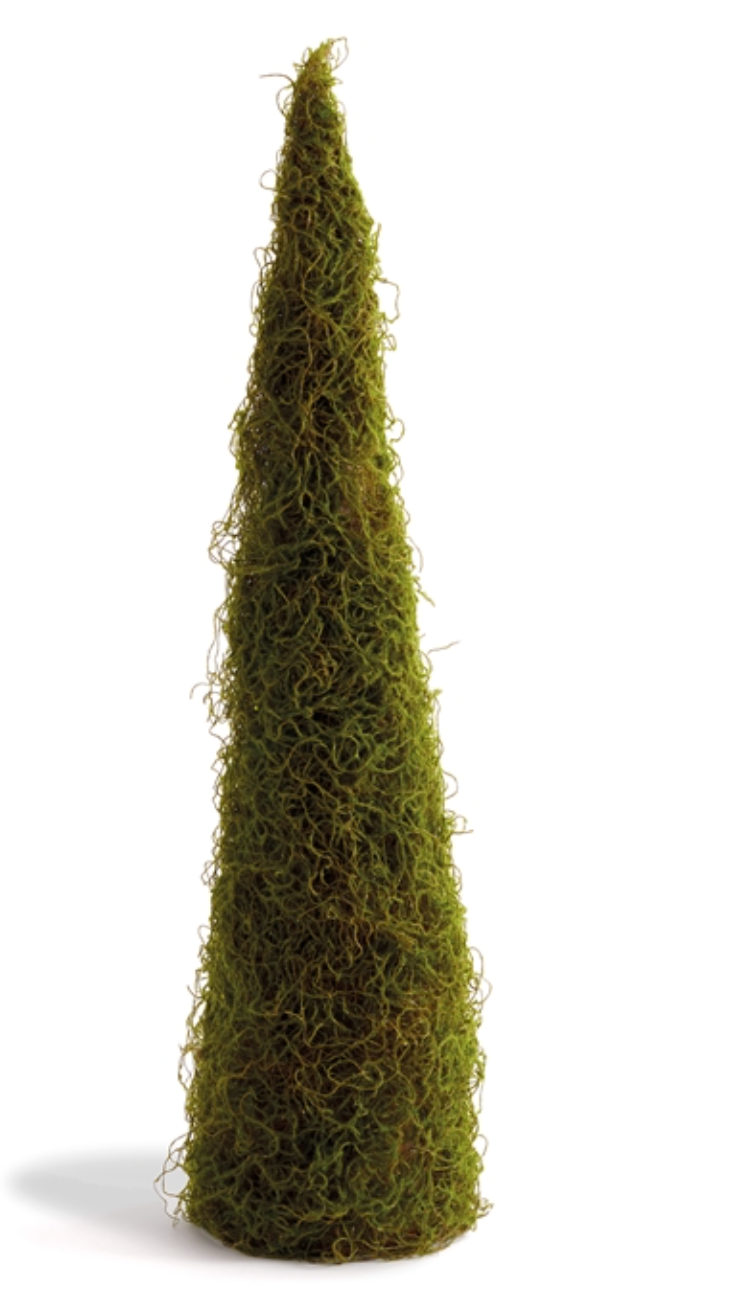 Mossy Cone Topiary